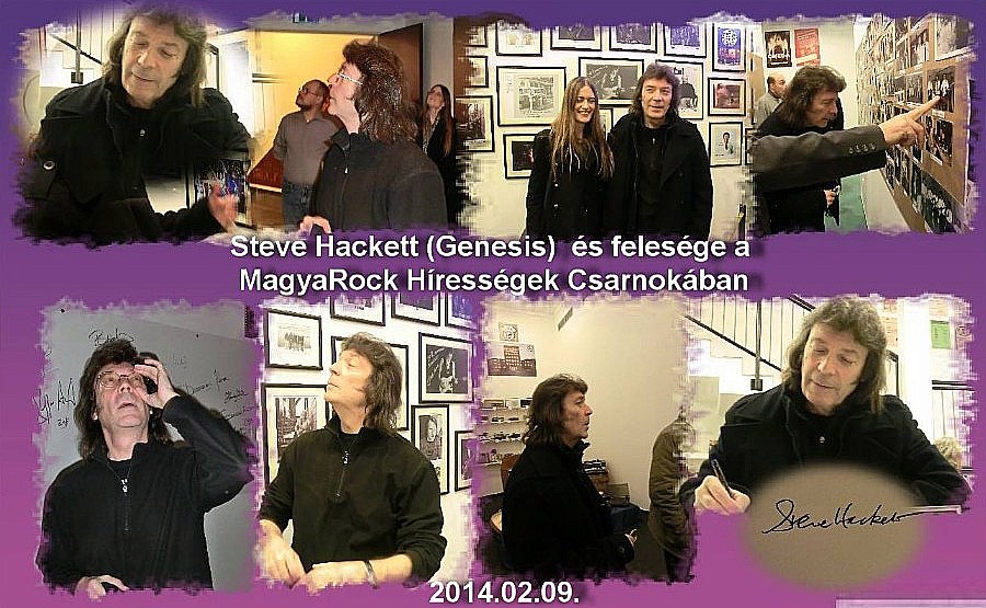 Rockmúzeum, Rockcsarnok, Magyarock Hírességek Csarnoka, steve hackett